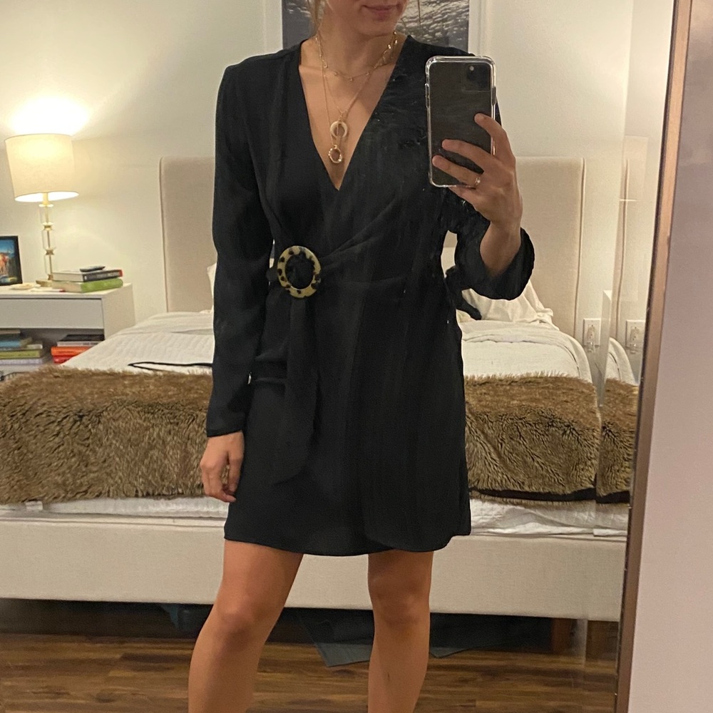 Topshop Black Dress